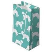 セントバーナード犬の子犬 スモールペーパーバッグ (裏面アングル)