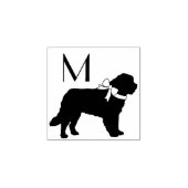 セントバーナード犬の子犬 ラバースタンプ (インプリント)