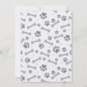 セントバーナード犬の里親募集、ガッチャデー カード (裏面)