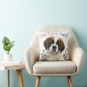 セントバーナード犬ママフローラ クッション (椅子)