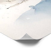 セントバーナード – ドッグアートプリント ポスター (角)