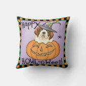 セントバーナード・ハロウィーン クッション (裏面)