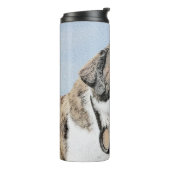 セントバーナ絵画ードズカウトオリジナルドッグアート タンブラー (回転左)