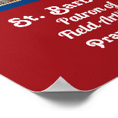 セントバーバラ砲兵(M 007) ポスター (角)