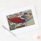 セントバーバラ砲兵(M 007) 長方形シール (封筒)