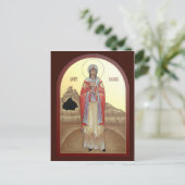 セントバーバラ祈りの言葉カード ポストカード (スタンド正面)