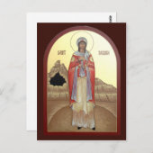 セントバーバラ祈りの言葉カード ポストカード (正面/裏面)