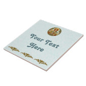 セントバーバラ(BK 001)セラミックタイル2 タイル (側面)