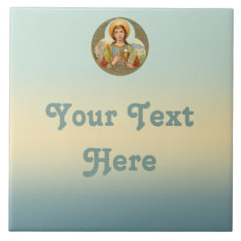 セントバーバラ(BK 001)セラミックタイル3 タイル