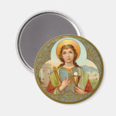 セントバーバラ(BK 001) マグネット (正面/裏面)