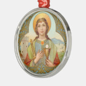 セントバーバラ(BK 001) メタルオーナメント (左)