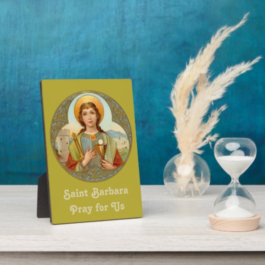 セントバーバラ(BK 001) 5"x7" フォトプラーク (側面)