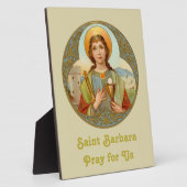 セントバーバラ(BK 001) 8"x10" フォトプラーク (側面)