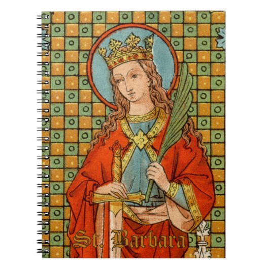 セントバーバラ(JP 01) (スタイル1) ノートブック (正面)