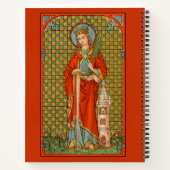 セントバーバラ(JP 01) (スタイル2) ノートブック (裏面)