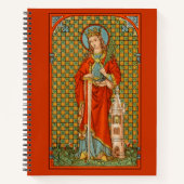 セントバーバラ(JP 01) (スタイル2) ノートブック (正面)