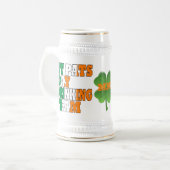 セントパスの日の飲みチーム ビールジョッキ (正面左)