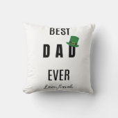 セントパッカスタマイズトリックの日の最高のパパ クッション (正面)