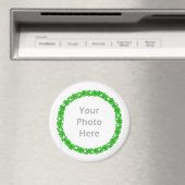 セントパッツクデイクローバースターズ(ラウンドフォトフレーム) マグネット (インサイチュ (食洗機))