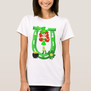 セントパッツデイレッドヘッドガールレプレチューン Tシャツ