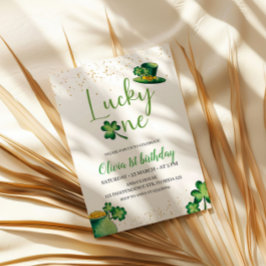 セントパッツラッキーワン誕生日招待状 招待状