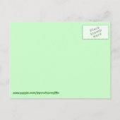 セントパットの誕生日パーティーの招待状 インビテーションポストカード (裏面)