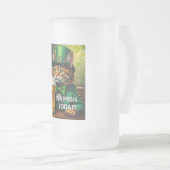 セントパットキャット フロストグラスビールジョッキ (正面右)