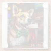 セントパット犬 ガラスコースター (裏面)