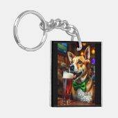 セントパット犬 キーホルダー (正面左)