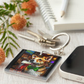 セントパット犬 キーホルダー (正面右)