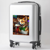 セントパット犬 シール (スーツケース)