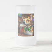 セントパット犬 フロストグラスビールジョッキ (中央)