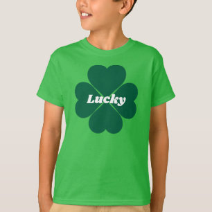 セントパティのシャムロック green lucky clover tシャツ