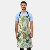 セントパトリックお祝い エプロン (着用した状態)