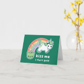 セントパトリックのおもしろいな日 カード (黄色い花)