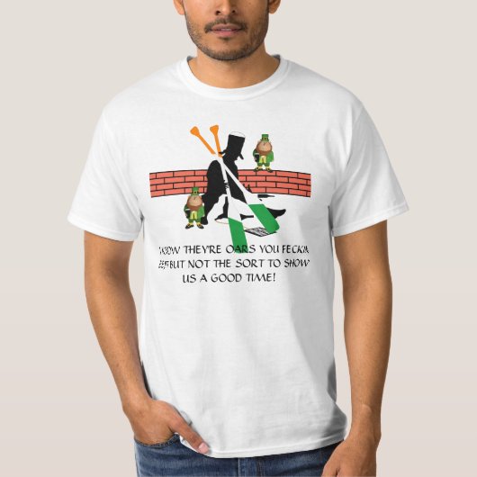 セントパトリックのおもしろいな日 Tシャツ (正面)