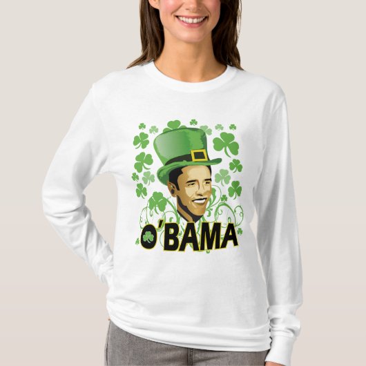 セントパトリックのアイルランド語O'Bama 2009年 Tシャツ (正面)
