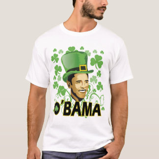 セントパトリックのアイルランド語O'Bama Tシャツ