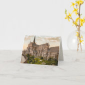 セントパトリックのカテドラルダブリンアイルランド カード (黄色い花)