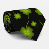 セントパトリックのシャムロックのタイ ネクタイ (ロール)