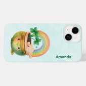 セントパトリックのデイお洒落レインボー&クローバー Case-Mate iPhoneケース (裏面 (横))