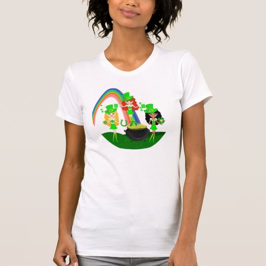 セントパトリックのデイガールレプレチャウンズ Tシャツ (正面)
