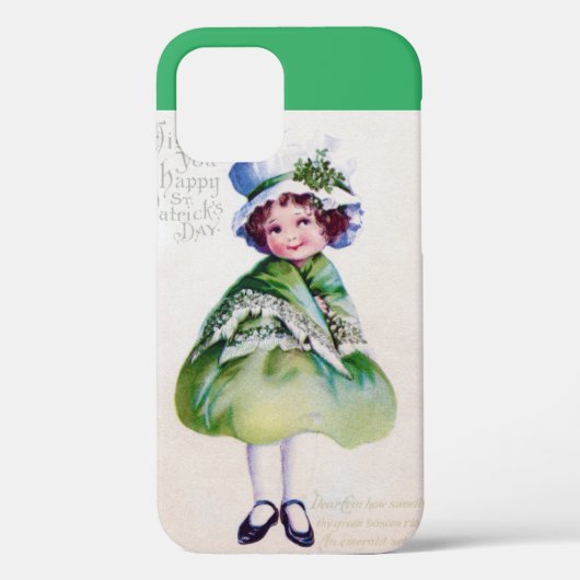 セントパトリックのデイガールヴィンテージ Case-Mate iPhoneケース (裏面)