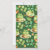 セントパトリックのデイガール誕生日 サンキューカード (裏面)