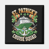 セントパトリックのデイクルーズスクワッド2025ファミリーマッチング マグネット (正面)