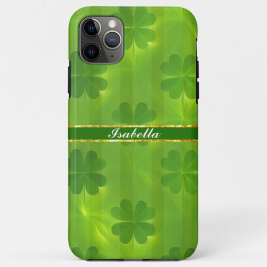 セントパトリックのデイクローバー4リストコレクショモダンン Case-Mate iPhoneケース (裏面)