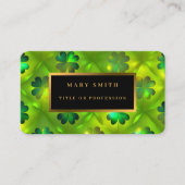 セントパトリックのデイクローバー4リストコレクショントレンディー 名刺 (正面)