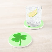 セントパトリックのデイシャムロックポット金ゴールドケルト結び目模様 コースター (側面)