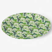 セントパトリックのデイシャームロック紙プレート9" ペーパープレート (アングル)