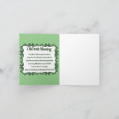 セントパトリックのデイスロットのホリデーカード シーズンカード (内部)